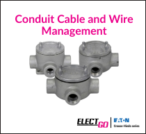 crouse-hinds conduit cable and wire management