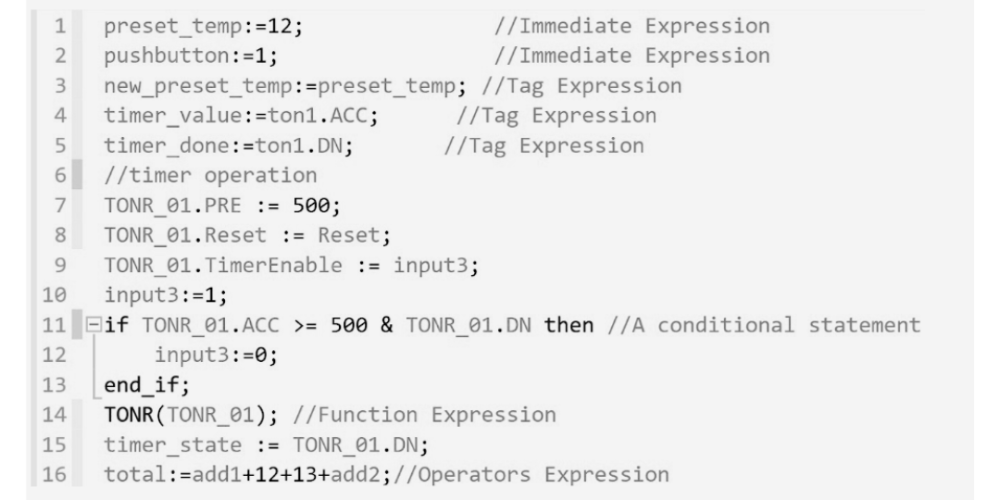 Structured Text (ST)