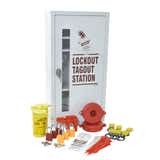 Starter Lockout Tagout Cabinet Kit with 6 Padlocks