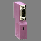 CANopen SUB-D9 Female Connector - Bended At 90° W Additional SUB-D9 - IP20.