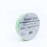 Scotch® 1710 PVC Electrical Tape-Green/Yellow  (Free UV Sleeves)