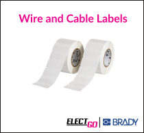 Brady wire and cable labels