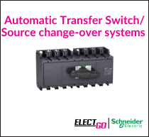 Schneider automatic transfer switch/ source change-over systems