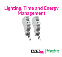 schneider lighting, time and energy management