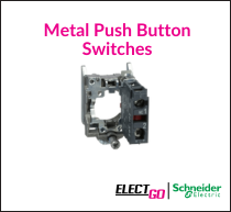 schneider metal push button