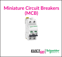 Schneider miniature circuit breakers (MCB)