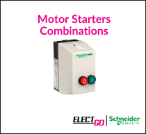 Schneider motor starters combinations